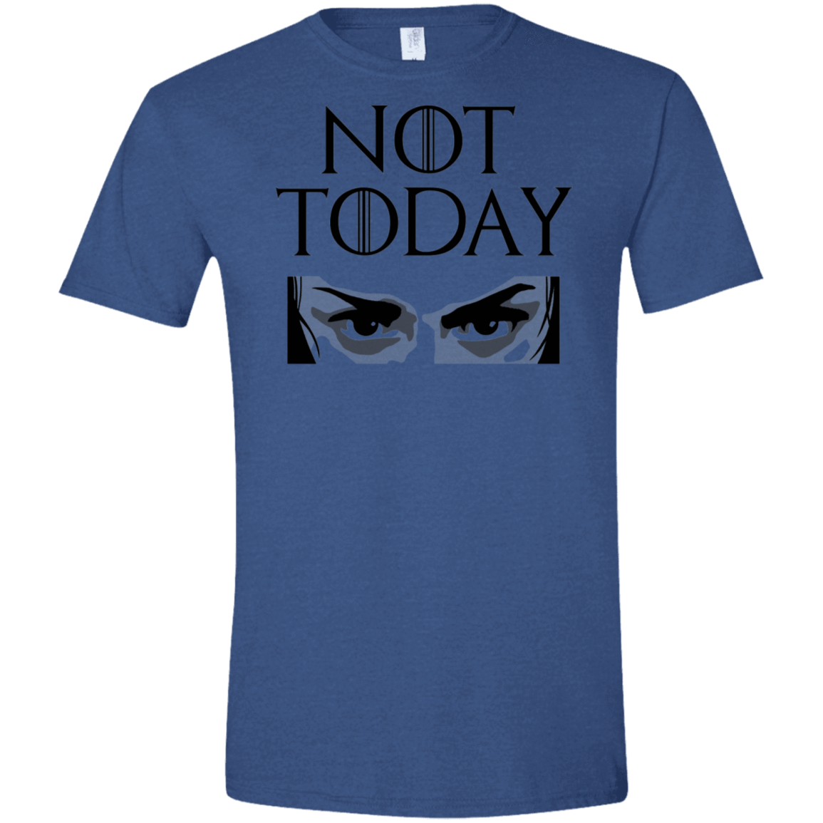 T-Shirts Heather Royal / X-Small Not Today Men's Semi-Fitted Softstyle