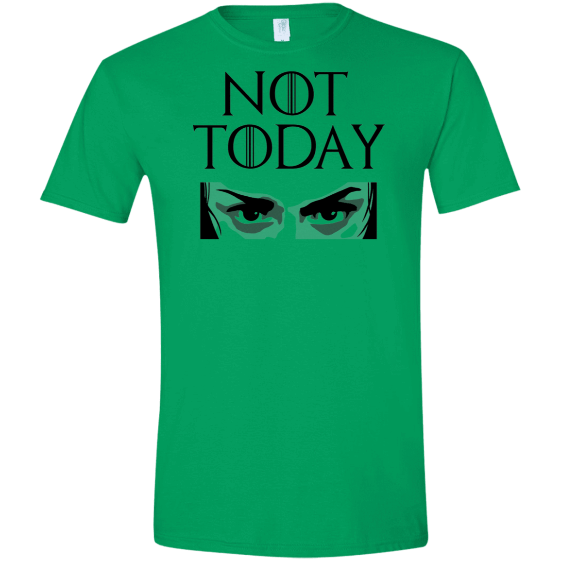 T-Shirts Irish Green / S Not Today Men's Semi-Fitted Softstyle