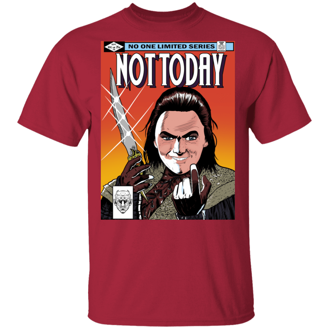 T-Shirts Cardinal / S Not Today T-Shirt