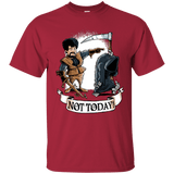 T-Shirts Cardinal / Small Not Today T-Shirt