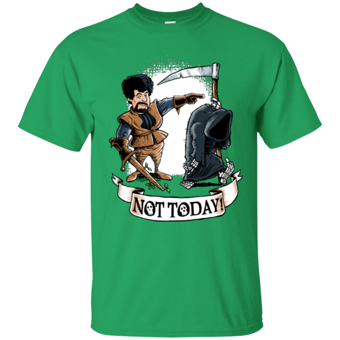 T-Shirts Irish Green / Small Not Today T-Shirt