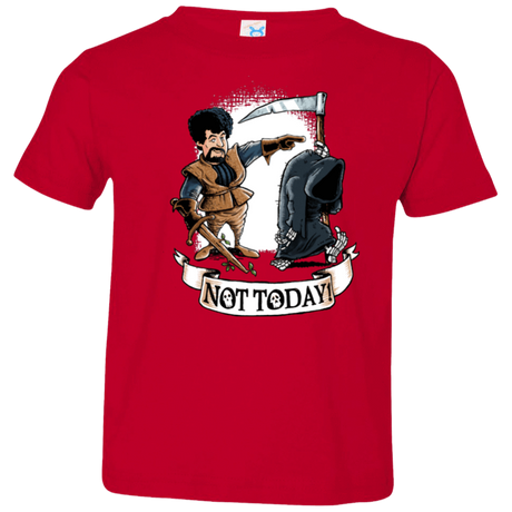 T-Shirts Red / 2T Not Today Toddler Premium T-Shirt