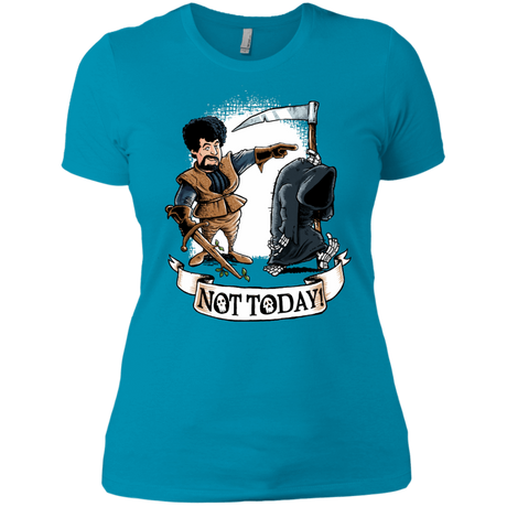 T-Shirts Turquoise / X-Small Not Today Women's Premium T-Shirt