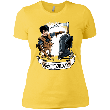 T-Shirts Vibrant Yellow / X-Small Not Today Women's Premium T-Shirt