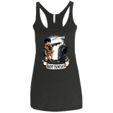 T-Shirts Vintage Black / X-Small Not Today Women's Triblend Racerback Tank