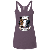 T-Shirts Vintage Purple / X-Small Not Today Women's Triblend Racerback Tank