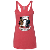 T-Shirts Vintage Red / X-Small Not Today Women's Triblend Racerback Tank