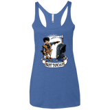 T-Shirts Vintage Royal / X-Small Not Today Women's Triblend Racerback Tank