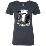T-Shirts Vintage Navy / Small Not Today Women's Triblend T-Shirt