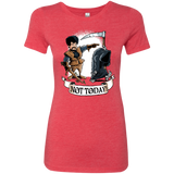 T-Shirts Vintage Red / Small Not Today Women's Triblend T-Shirt
