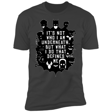 T-Shirts Heavy Metal / S Not Who I Am Underneath Men's Premium T-Shirt
