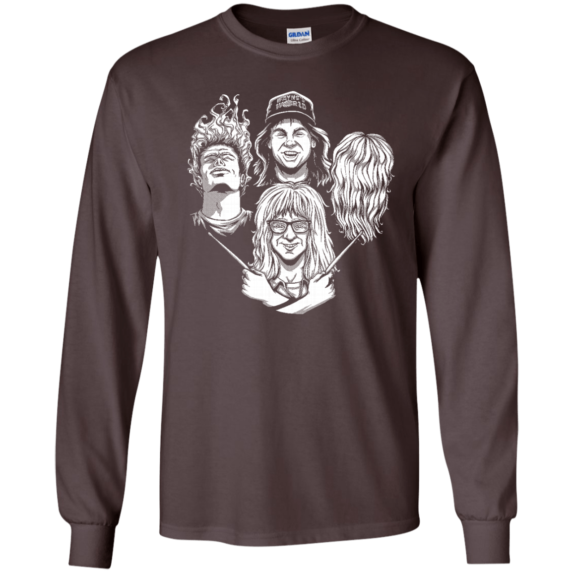 Not Worthy Rhapsody Men's Long Sleeve T-Shirt