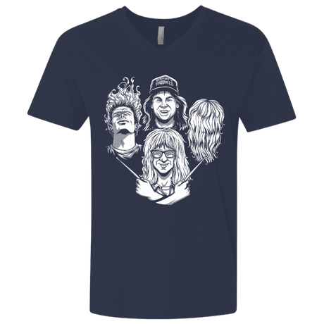 T-Shirts Midnight Navy / X-Small Not Worthy Rhapsody Men's Premium V-Neck