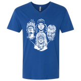 T-Shirts Royal / X-Small Not Worthy Rhapsody Men's Premium V-Neck