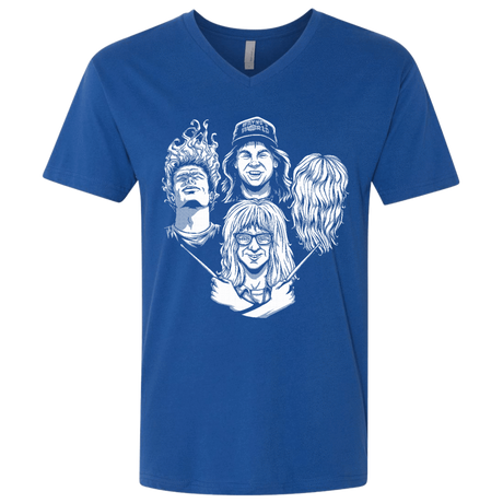 T-Shirts Royal / X-Small Not Worthy Rhapsody Men's Premium V-Neck