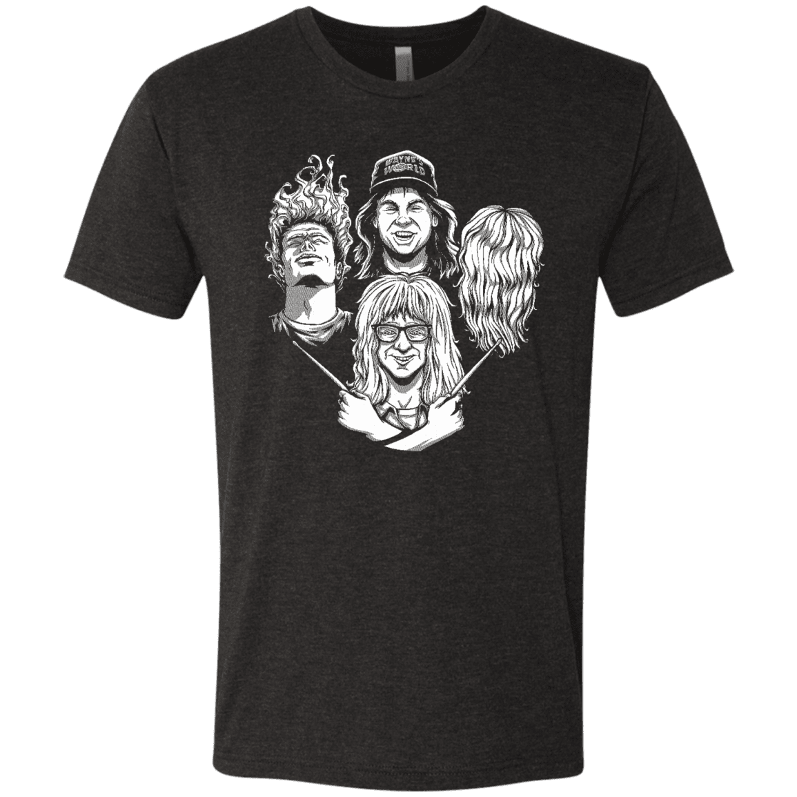 T-Shirts Vintage Black / S Not Worthy Rhapsody Men's Triblend T-Shirt