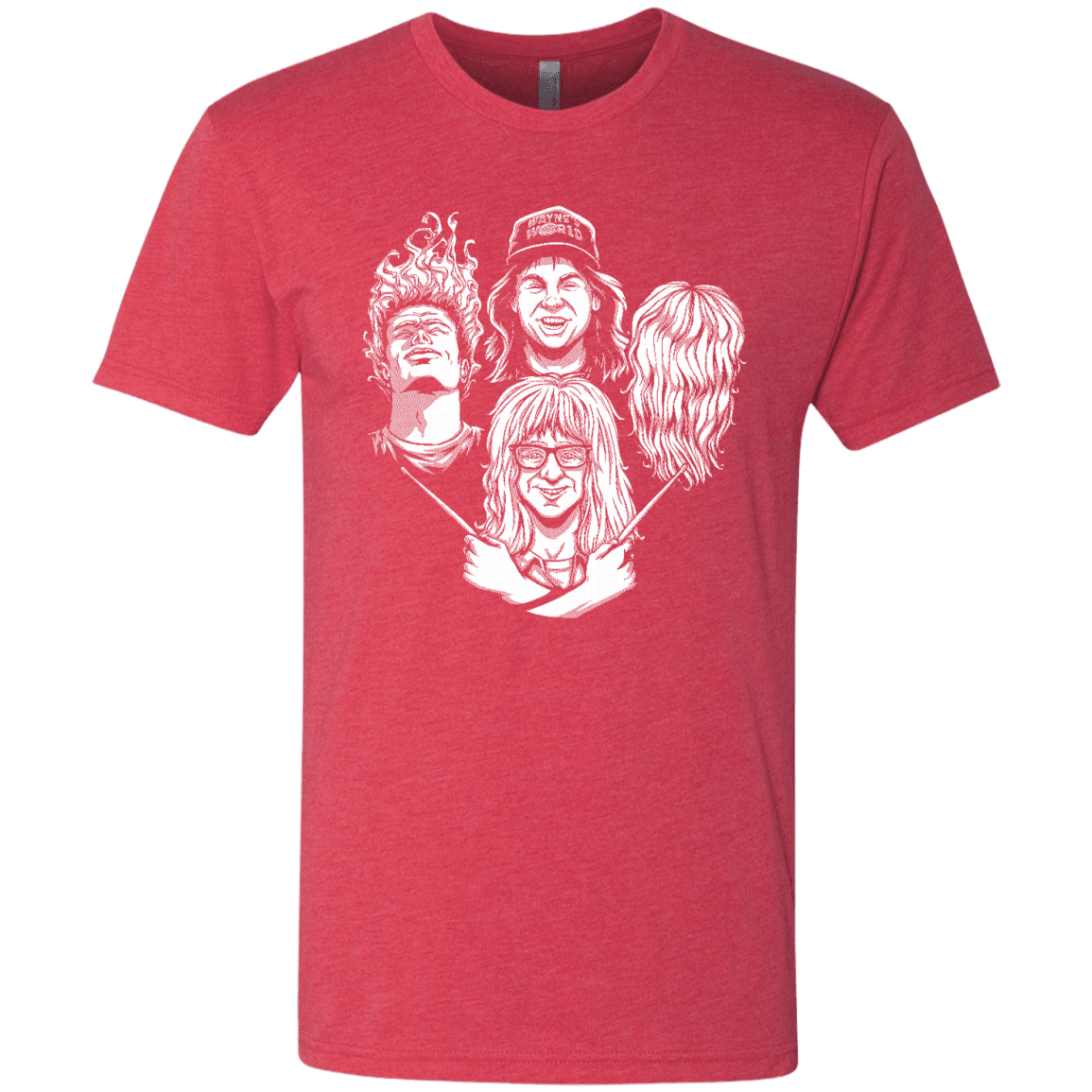 T-Shirts Vintage Red / S Not Worthy Rhapsody Men's Triblend T-Shirt