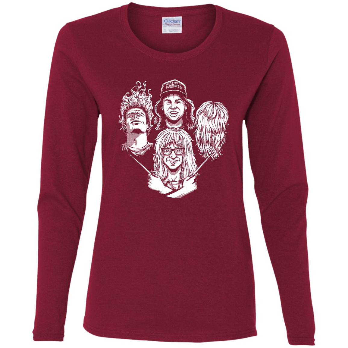 Not Worthy Rhapsody Women's Long Sleeve T-Shirt