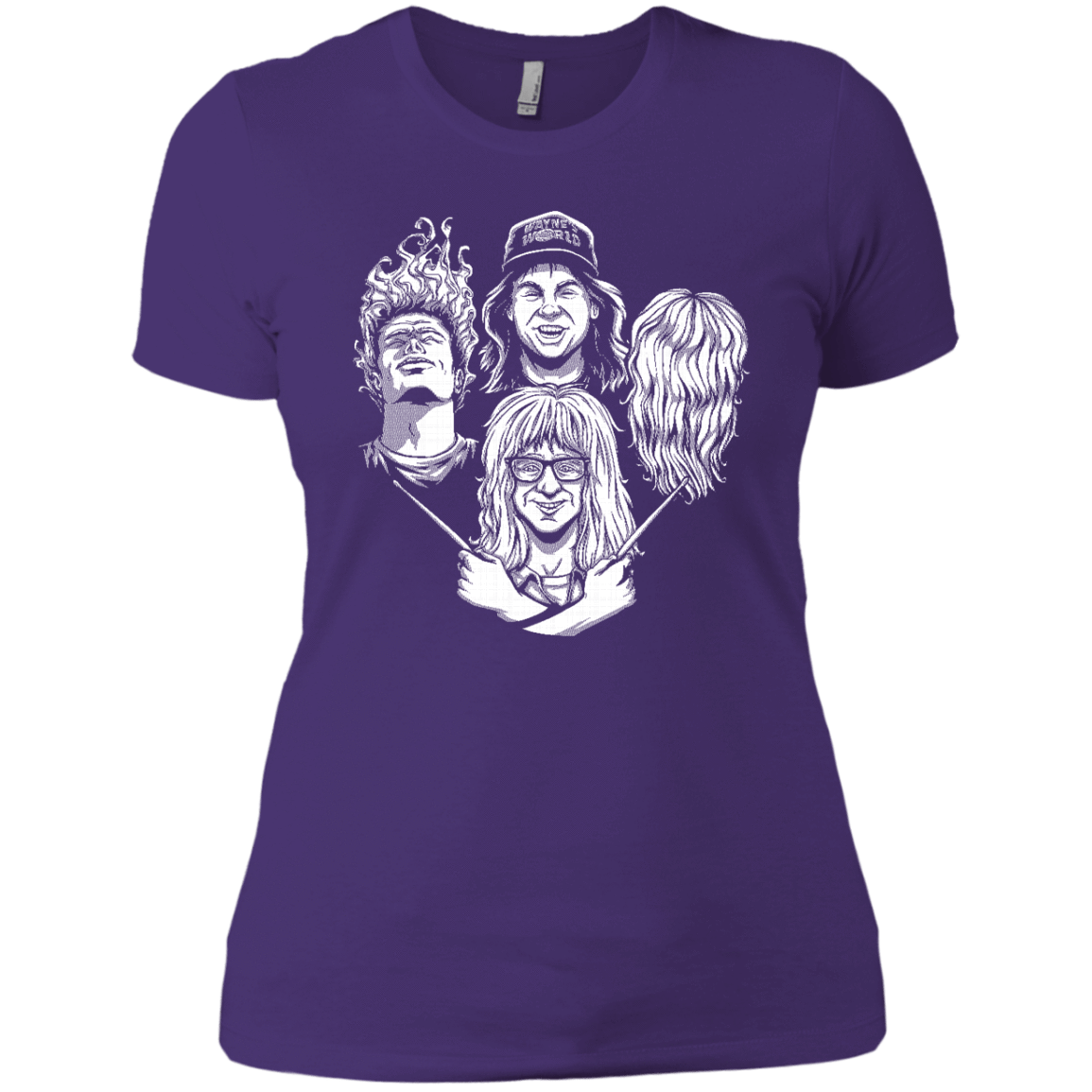 T-Shirts Purple Rush/ / X-Small Not Worthy Rhapsody Women's Premium T-Shirt