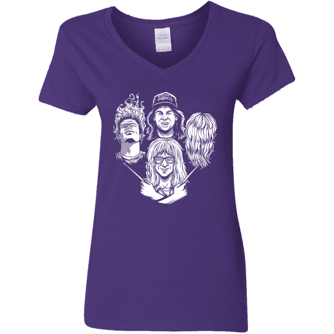 Not Worthy Rhapsody Women's V-Neck T-Shirt