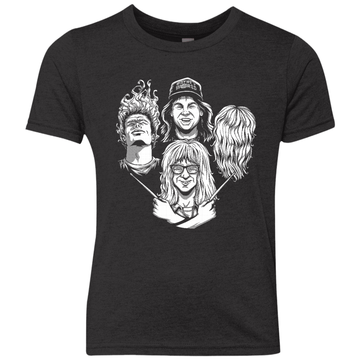 Not Worthy Rhapsody Youth Triblend T-Shirt