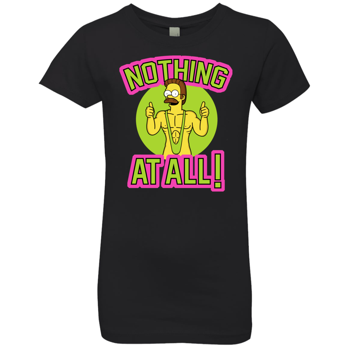 T-Shirts Black / YXS Nothing At All Girls Premium T-Shirt