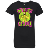 T-Shirts Black / YXS Nothing At All Girls Premium T-Shirt