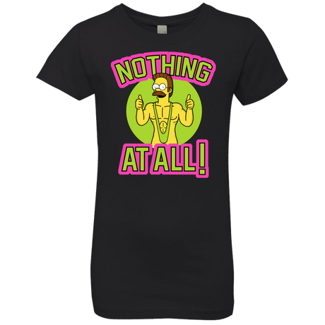 T-Shirts Black / YXS Nothing At All Girls Premium T-Shirt