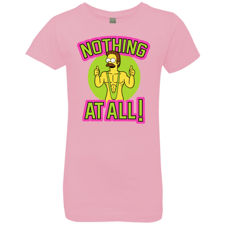 T-Shirts Light Pink / YXS Nothing At All Girls Premium T-Shirt