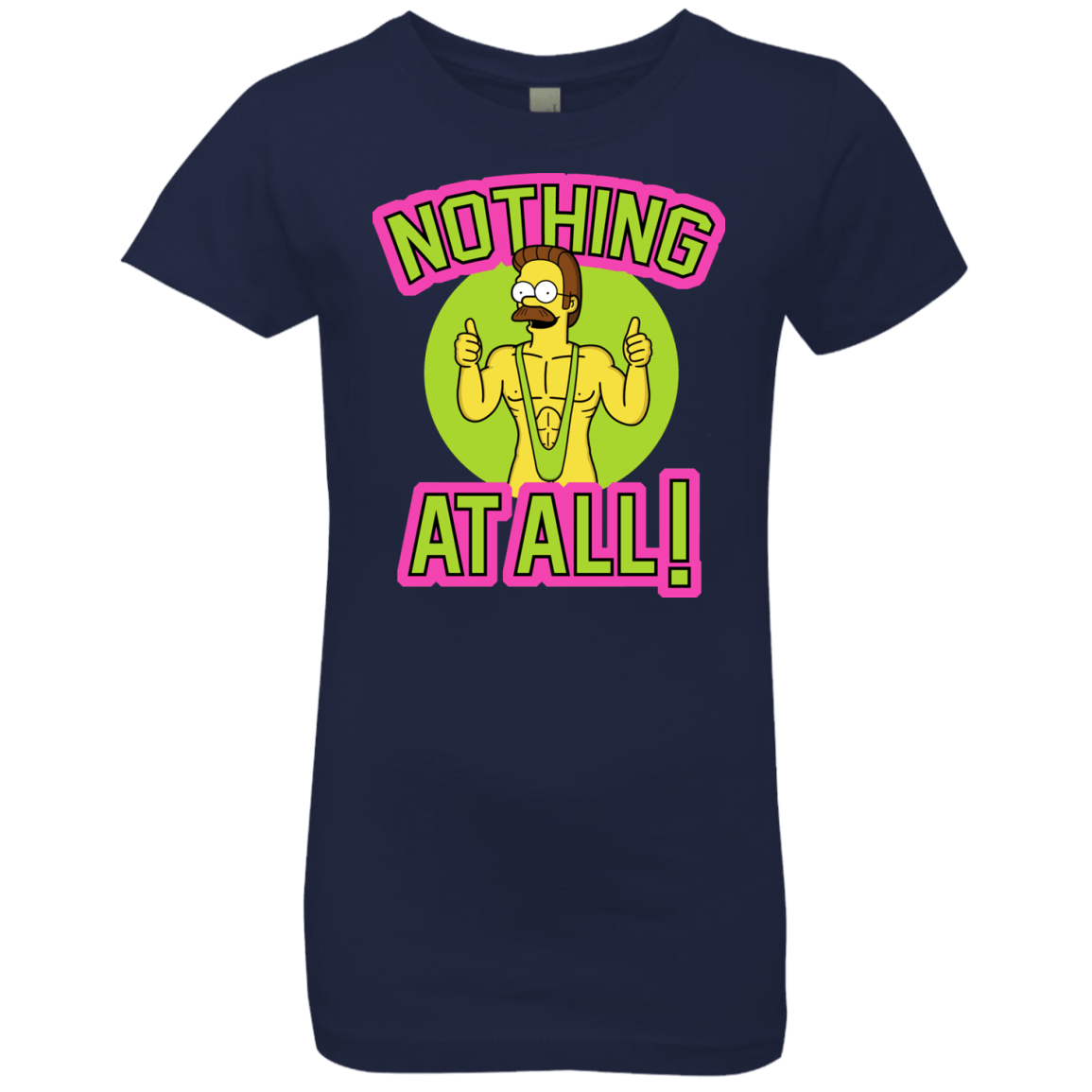 T-Shirts Midnight Navy / YXS Nothing At All Girls Premium T-Shirt