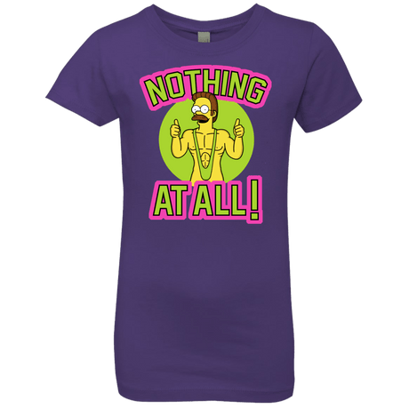 T-Shirts Purple Rush / YXS Nothing At All Girls Premium T-Shirt
