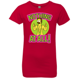 T-Shirts Red / YXS Nothing At All Girls Premium T-Shirt