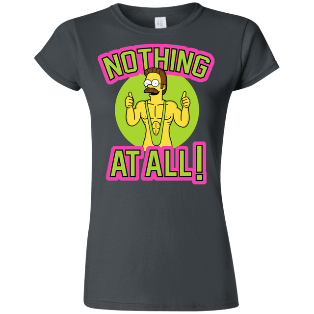 T-Shirts Charcoal / S Nothing At All Junior Slimmer-Fit T-Shirt