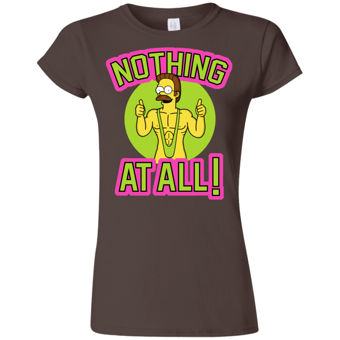 T-Shirts Dark Chocolate / S Nothing At All Junior Slimmer-Fit T-Shirt