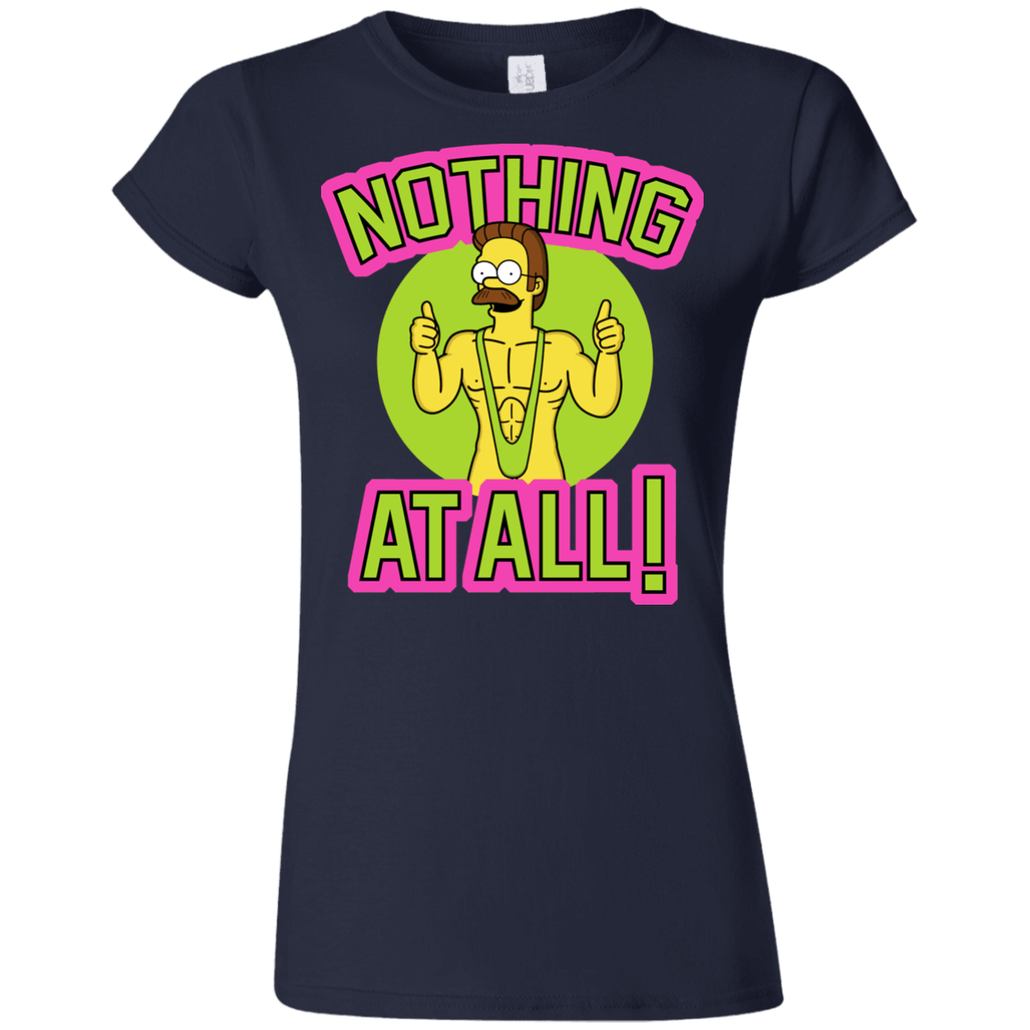 T-Shirts Navy / S Nothing At All Junior Slimmer-Fit T-Shirt