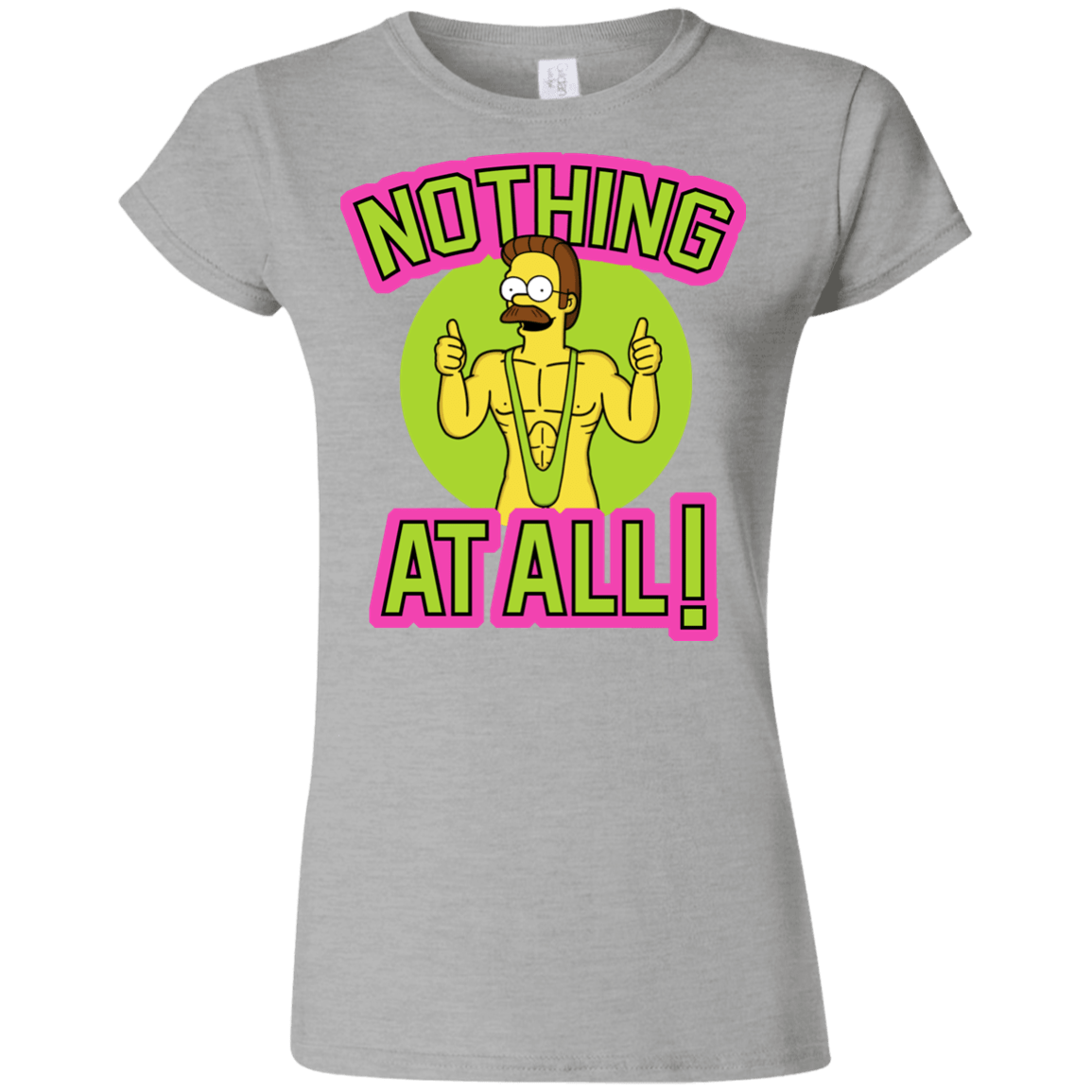 T-Shirts Sport Grey / S Nothing At All Junior Slimmer-Fit T-Shirt