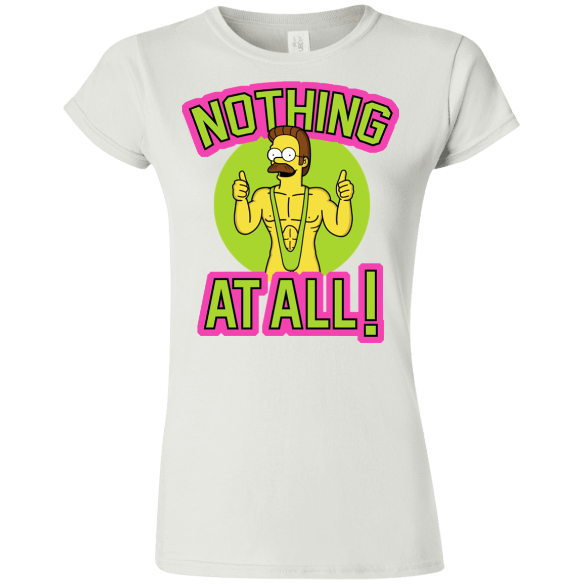 T-Shirts White / S Nothing At All Junior Slimmer-Fit T-Shirt