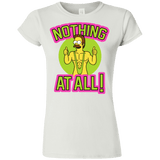 T-Shirts White / S Nothing At All Junior Slimmer-Fit T-Shirt