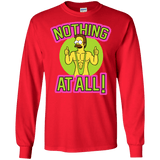 T-Shirts Red / S Nothing At All Men's Long Sleeve T-Shirt