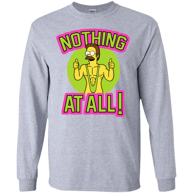 T-Shirts Sport Grey / S Nothing At All Men's Long Sleeve T-Shirt