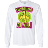 T-Shirts White / S Nothing At All Men's Long Sleeve T-Shirt