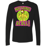 T-Shirts Black / S Nothing At All Men's Premium Long Sleeve