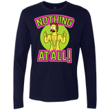 T-Shirts Midnight Navy / S Nothing At All Men's Premium Long Sleeve
