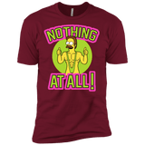 T-Shirts Cardinal / X-Small Nothing At All Men's Premium T-Shirt