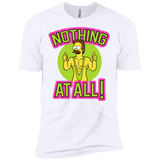 T-Shirts White / X-Small Nothing At All Men's Premium T-Shirt