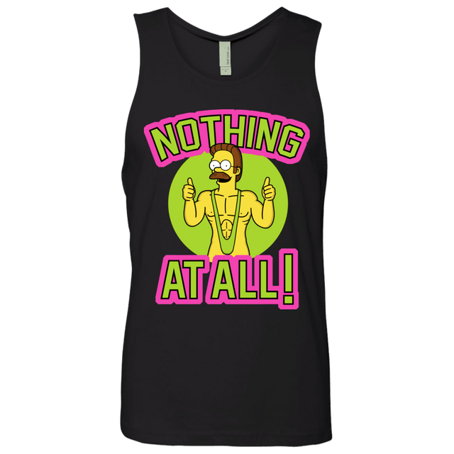 T-Shirts Black / S Nothing At All Men's Premium Tank Top