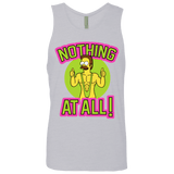 T-Shirts Heather Grey / S Nothing At All Men's Premium Tank Top