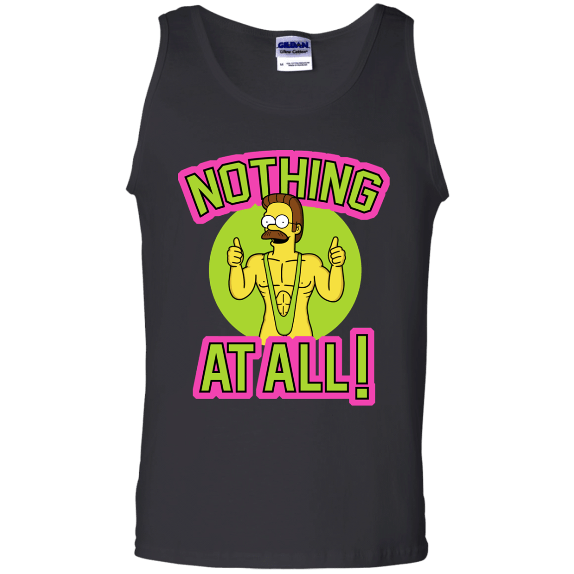 T-Shirts Black / S Nothing At All Men's Tank Top