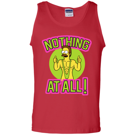 T-Shirts Red / S Nothing At All Men's Tank Top