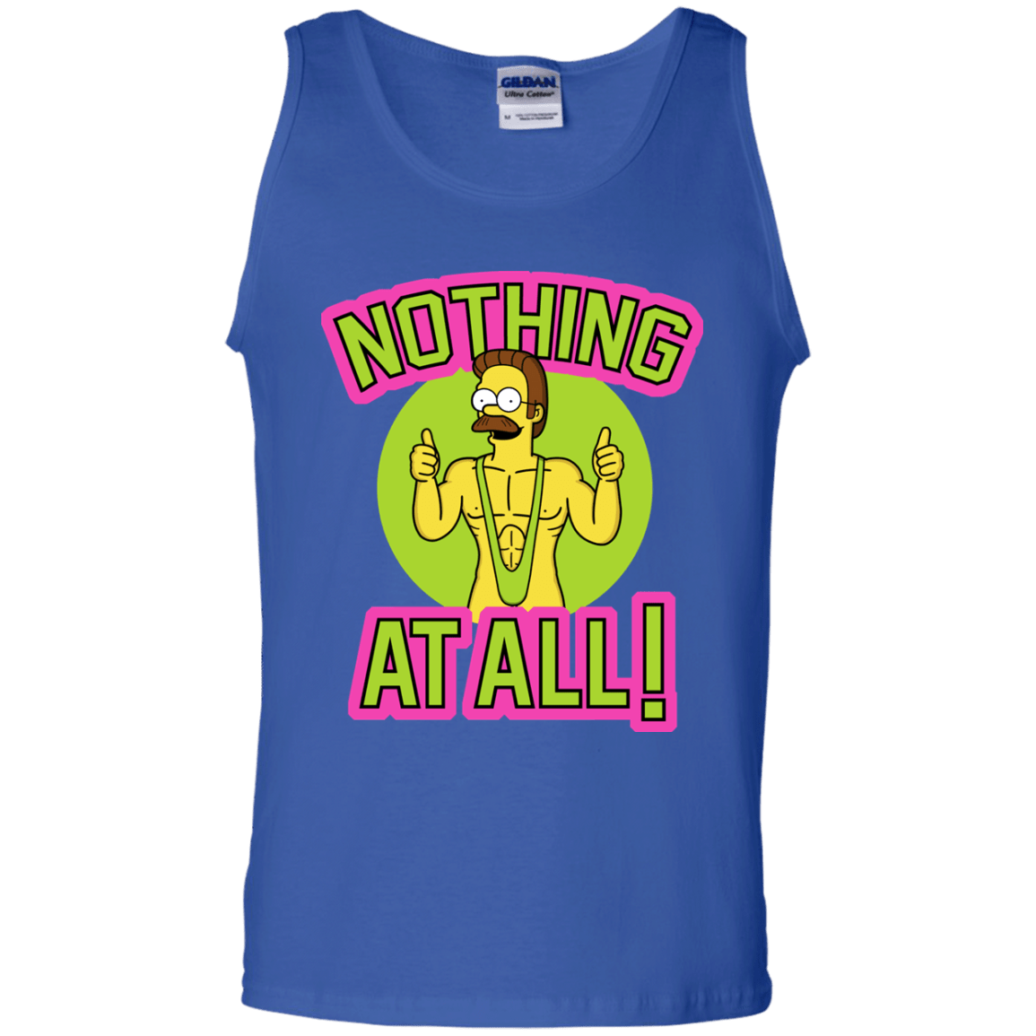 T-Shirts Royal / S Nothing At All Men's Tank Top
